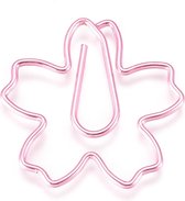 Sakura Bloem Roze Paperclips - Leuke Schattige Paperclips in geschenkverpakking - Kersenbloesem - 5 Stuks
