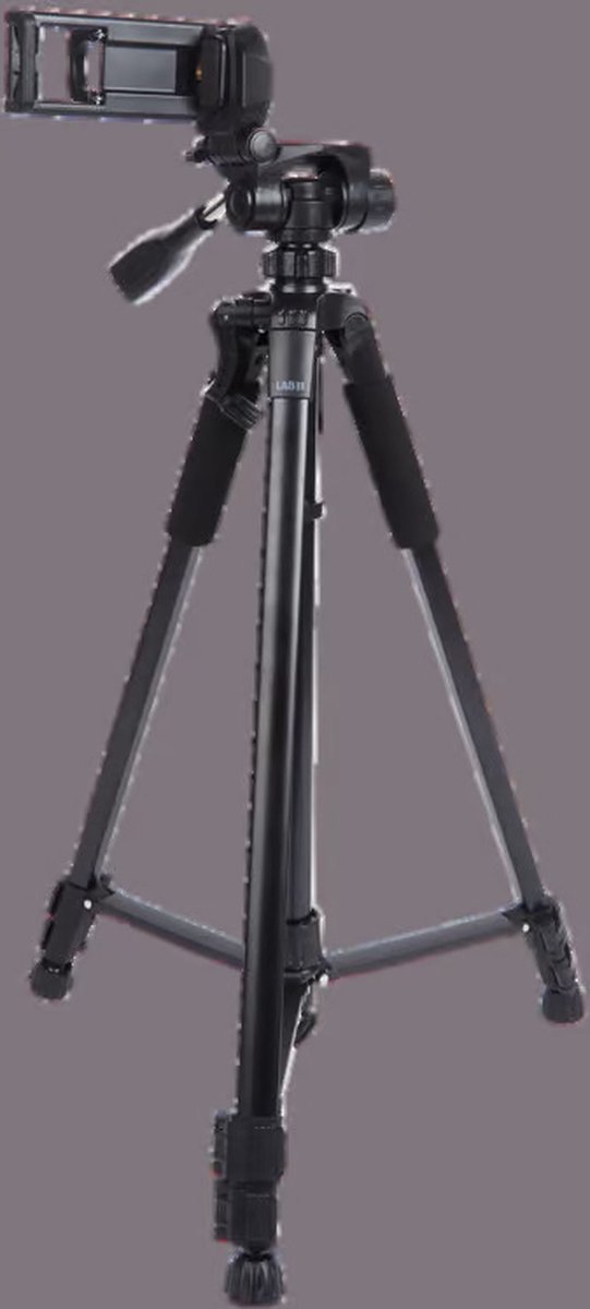 LAB31 60-170 cm telefoon statief tripod universeel- selfiestick- camera statief- telefoonhouder standaard- 360 graden draaibaar