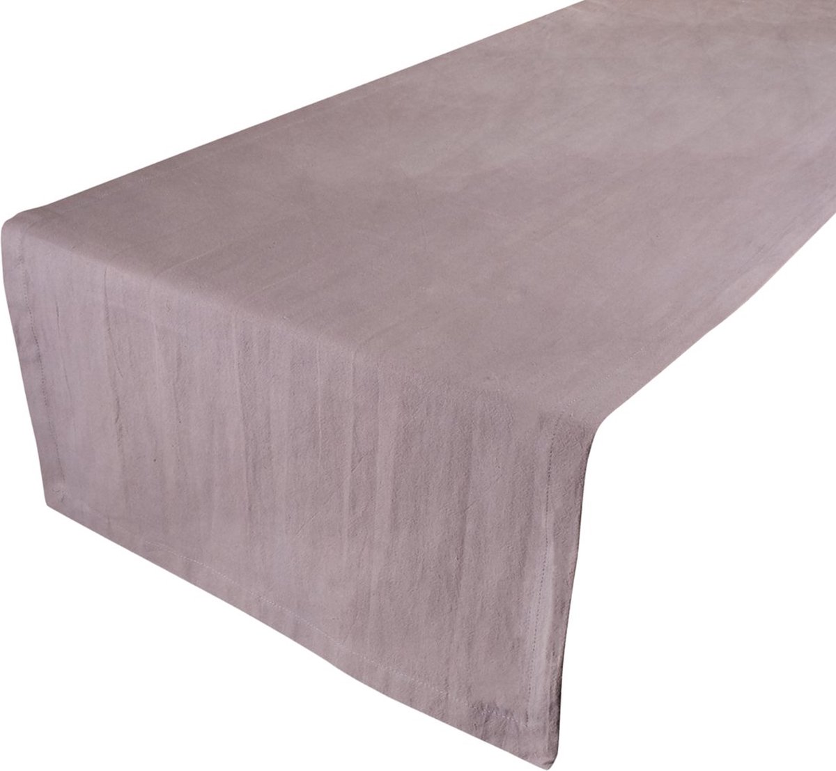 Linen & More - Tafelloper 'Jazz' (50cm x 140cm, Dark Grey)