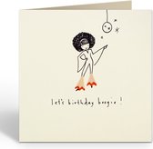 The Card Company - Wenskaart 'Birthday Boogie' (Dubbel)