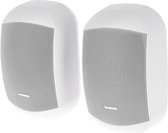 Biamp Desono MASK6C-W (la paire) Haut-parleur bidirectionnel design à montage en surface de 6,5 pouces, White