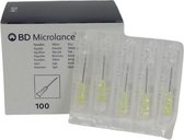 Voordeelverpakking 4 X BD Microlance injectienaalden 20G geel 0,9x25mm 100 stuks (304827)