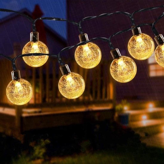 CHPN - Tuinverlichting - 20 LED Lampjes - Zonnen ergie - Buiten Tuin - Party verlichting - Padverlichting - Zomer- en Kerstversiering - Priklicht