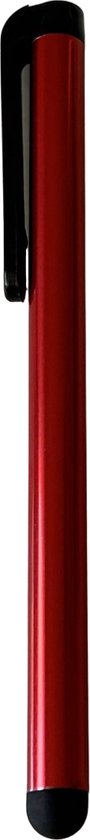 Stylet pour tablette et téléphone / Stylet universel / Stylet tactile robuste / Stylet tactile / Tactile / Stylet pour écran tactile / Rouge