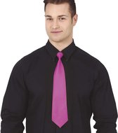 Toppers - Cravate de déguisement Fiestas Guirca Carnaval - rose fuchsia - polyester - adultes/unisexe