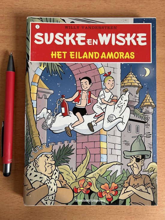 Suske en Wiske no 02: Het eiland Amoras (speciale uitgave A5 formaat)