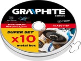 GRAPHITE 55H570 Doorslijpschijf Box, 115mm 10x