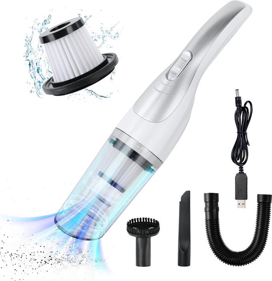 Handstofzuiger accu,Draadloze handstofzuiger,Krachtige handstofzuiger auto 17000Pa Autostofzuiger,4in1 Mini Stofzuiger,autostofzuiger met USB Oplaadbare,Draadloos stofzuiger,Voor auto,thuis,kantoor Handstofzuiger accu,Draadloze handstofzuiger,Krachtige handstofzuiger auto 17000Pa Autostofzuiger,4in1 Mini Stofzuiger,autostofzuiger met USB Oplaadbare,Draadloos stofzuiger,Voor auto,thuis,kantoor