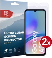 Rosso Lot de Duo films de protection d'écran Ultra transparents adaptés au Samsung Galaxy A05s | Feuille de TPU | Case Friendly | 2 pièces