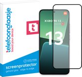 Telefoonglaasje Screenprotectors Geschikt voor Xiaomi 13 - Volledig Dekkend - Gehard Glas Screenprotector Geschikt voor Xiaomi 13 - Beschermglas van rand tot rand