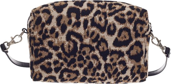 Mini sac - Sac bandoulière - Léopard - Imprimé léopard - marron - noir