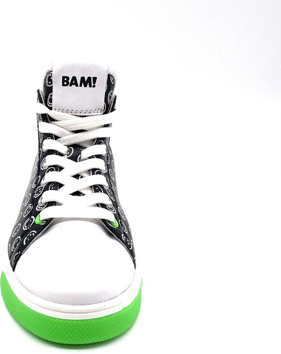 Bam sneakers voor kinderen halfhoog 37 Kinderen Groen