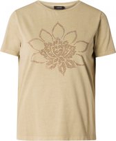 YESTA Yazleen Tops - Khaki - maat 0(46)