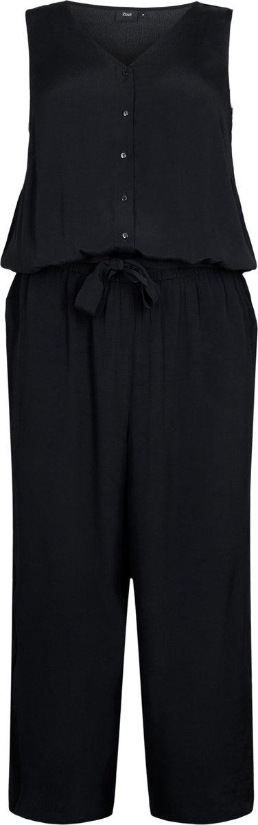 ZIZZI VBELLA SL JUMPSUIT Dames Jumpsuit - Black - Maat M (46-48)