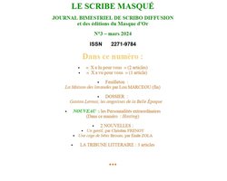 le Scribe masqué n°3