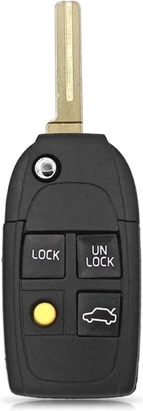 2x Boîtiers De Télécommande De Clé Pour Volvo V40, S70, V70, C70 - Neufs