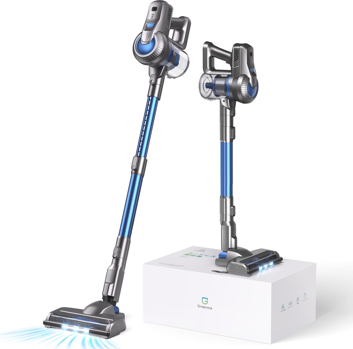 Greenote GT50 Draadloze Stofzuiger 23000PA 4 in 1 - afbeelding 2