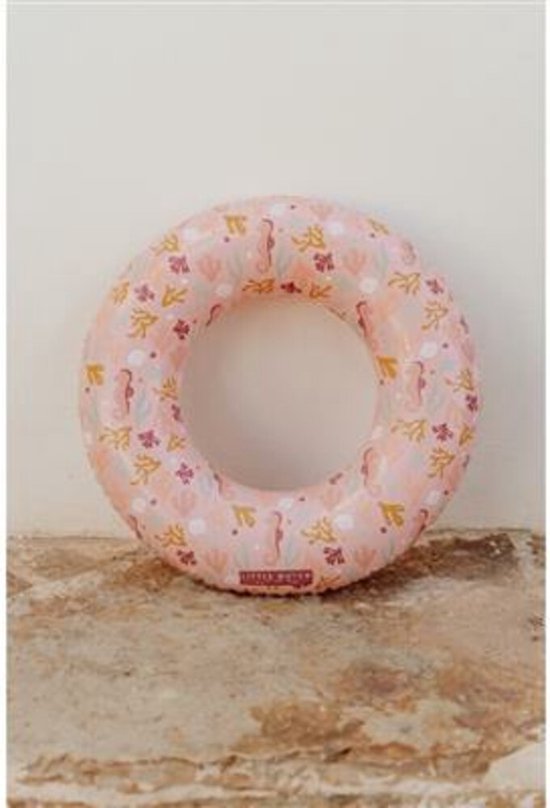 Little Dutch Bateau gonflable - Jouet d'eau gonflable - Pour filles à partir de 3 ans - Rose Dreamy Mermaid