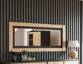 Spiegel Wiva 170cm - zwart/hout