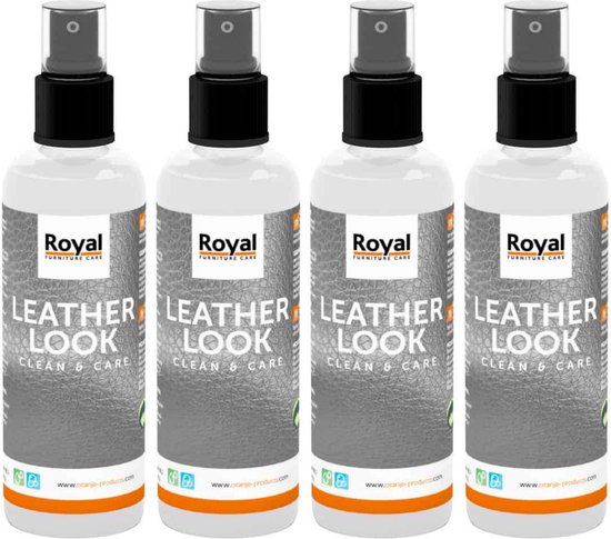 Royal Furniture Care Leather Look Clean & Care - 4 x 150ml