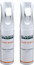 All-In House Open Leather Lotion - 2 x 500ml - Just Enjoy