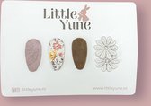 Little Yune | Haarspeldjes | Anti-Slip Set - Jolijn - Baby Haarspeldjes