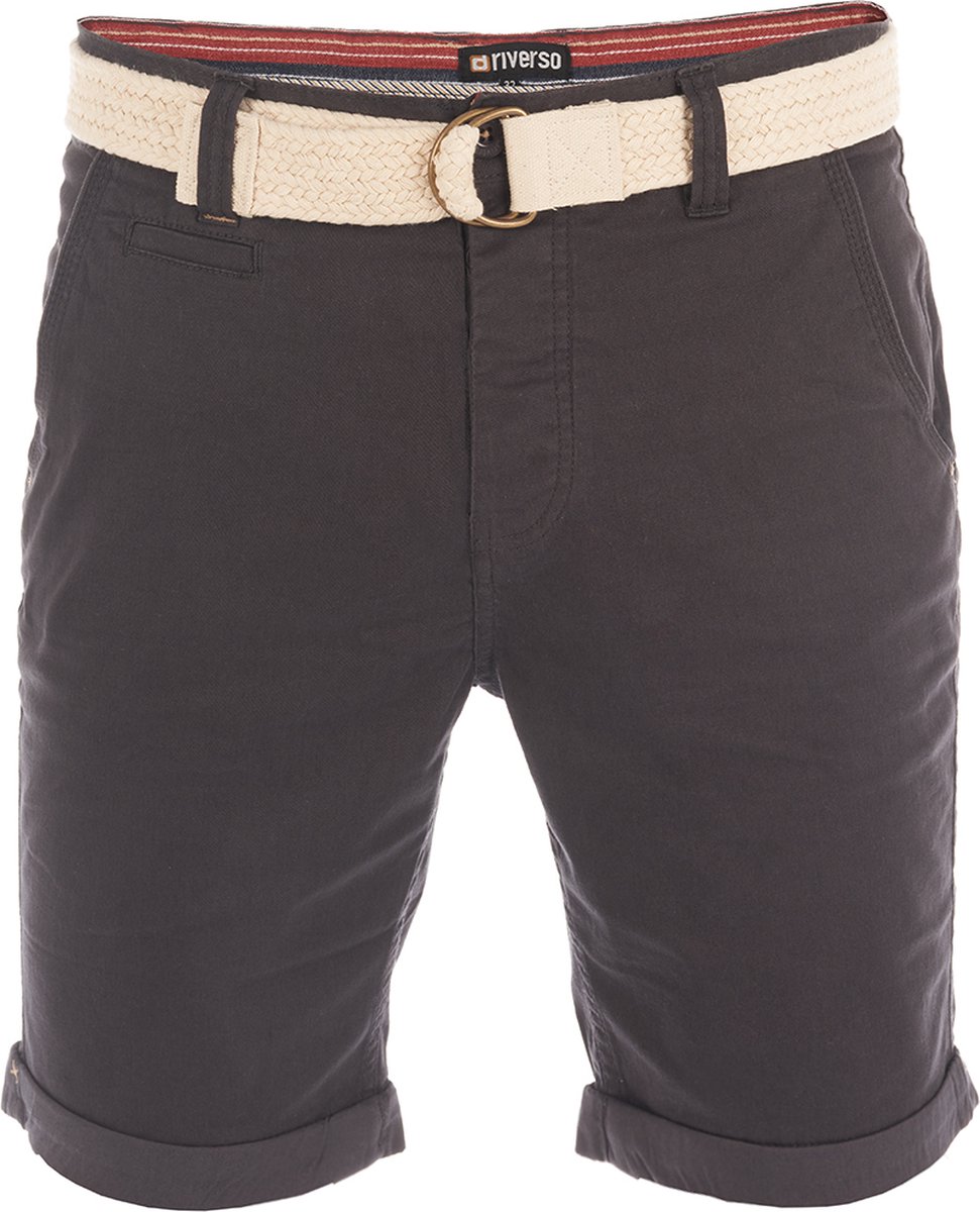 riverso Heren Short RIVHenry regular/straight Bruin W 30 Volwassenen Zomershorts