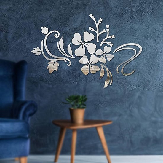 Decoratieve Vinyl Muur Bloemen Vlinders Vinyl Stickers Decoratieve Snijden Glas Meubilair Keuken Woonkamer Slaapkamer Eetkamer Stickers Venster Vinyl Kamer Spiegel Zinnen Vinyl