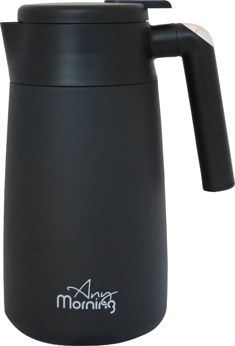 Any Morning Thermoskan van thermoskan voor warme dranken zwart
