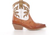 Maury western boot Milan camel wit