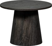 WOOOD Table basse Vito - Mdf - Marron foncé - 40x80x80