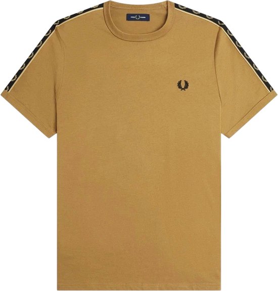 Contrast Tape Ringer Shirt T-shirt Mannen - Maat XXL