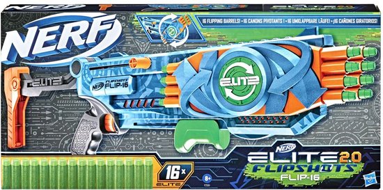 HASBRO NERF ELITE 2.0 FLIPSHOTS FLIP-16 GUN