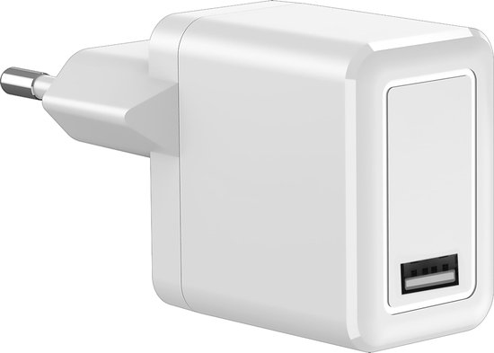 Contour Doe een poging Ontwikkelen PowerPlug USB Power Adapter Stekker Oplaadblok Oplader Oplaadblokje  Snellader | bol