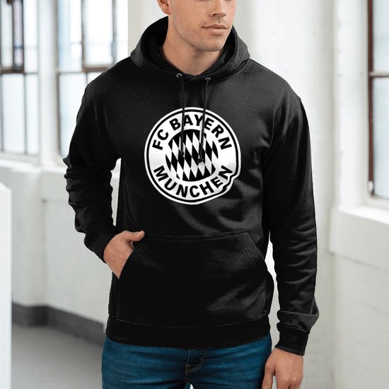 FC Bayern München Peignoir Homme Officiel - Bleu Marine Avec Ceinture Rouge
