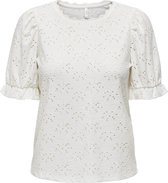 ONLY ONLNEW SMILLA S/ S PUFF TOP PRI CS JRS Top Femme - Taille S