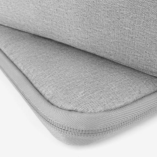 Housse pour ordinateur portable 17 pouces - Housse pour ordinateur portable adaptée à MacBook Pro - Housse pour tablette - avec étui de rangement pour câbles - Grijs