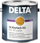 Delta Klarlack PU 70 Satin ZG - 2,5 Liter - Blanke Lak