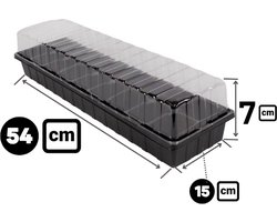Synx Tools Zaaikas Kweekbak - Zaaikast - Zaaitray - Kweektray - Vensterbank - Moestuinbak - Moestuinen - bodembewerkers - Zaai - Kweken - Kweekbak