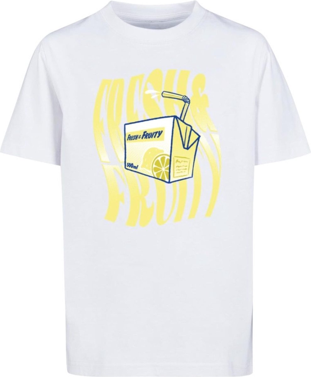 Mister Tee Fresh And Fruity Kinder T-shirt Kids 134/140 Wit