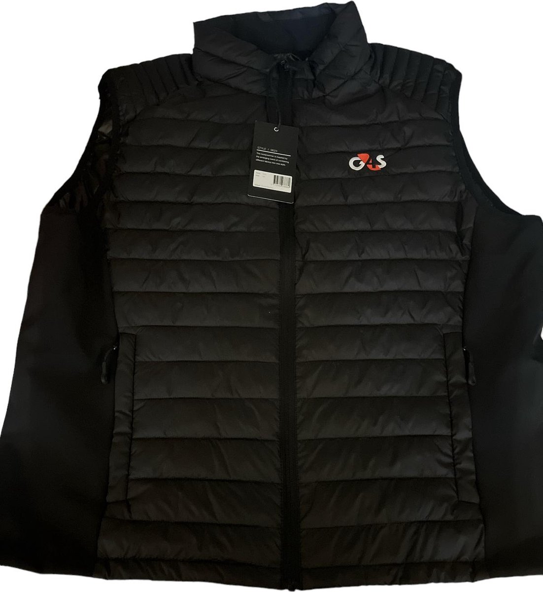 Tee Jays Men´s Crossover Bodywarmer TJ9624 - Black/Black - XXL