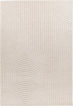 Lalee Viva | Modern Vloerkleed Laagpolig | Ivory | Tapijt | Karpet | Nieuwe Collectie 2024 | Hoogwaardige Kwaliteit | 120x170 cm