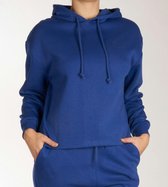 Pieces Hoodie - Loungewear Top - Chili Colours - XL - Blauw