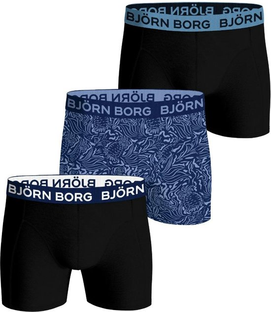 Björn Borg Core Lange short - MP005 - maat 170 (170) - Jongens Kinderen - Katoen/elastaan- 10003036-MP005-170