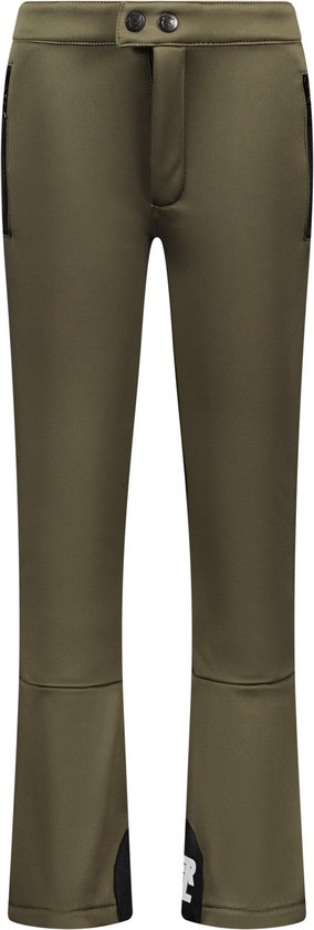 SuperRebel - Ski broek SPEAK - Army Green - Maat 140