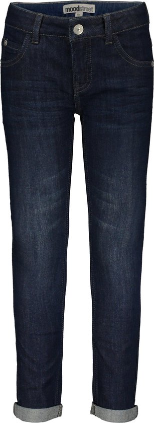 Moodstreet - Jeans stretch skinny - Dark Used - Maat 110