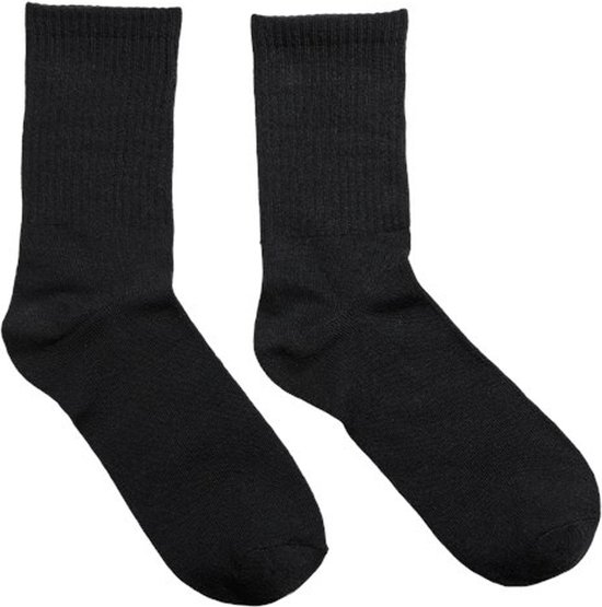 Pieces dames sokken 1-pack - Strepen - onesize - DSS17109883 - Zwart.