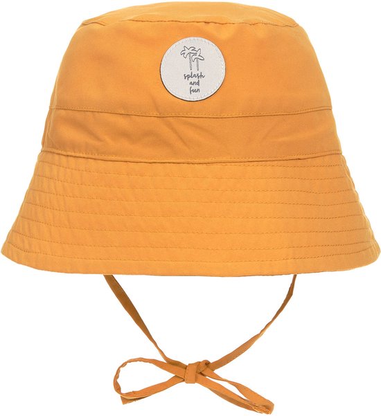 Lässig Splash & Fun Sun Protection Chapeau de pêcheur Chapeau de Soleil Doré, 03-06 Mois Taille 43/45