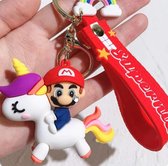 HorsebyAmy Sleutelhanger Unicorn/ Mario