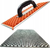 SOLID® Schuurplank Plakspaan Kunststofspaan Plank met rasp voor STYROFOAM 380 x 160 mm Isolatie EPS